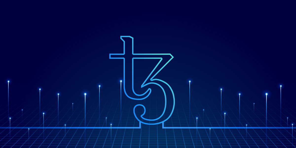 digital image of tezos blockchain