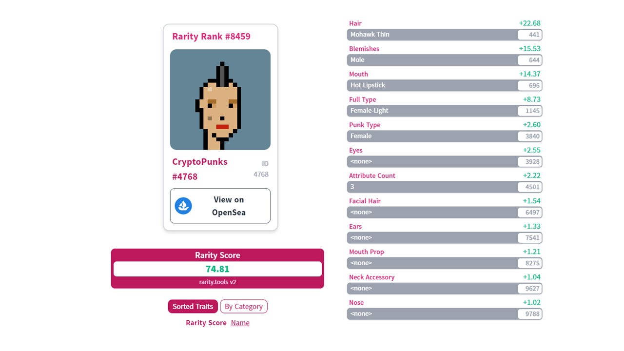 CryptoPunk #4768