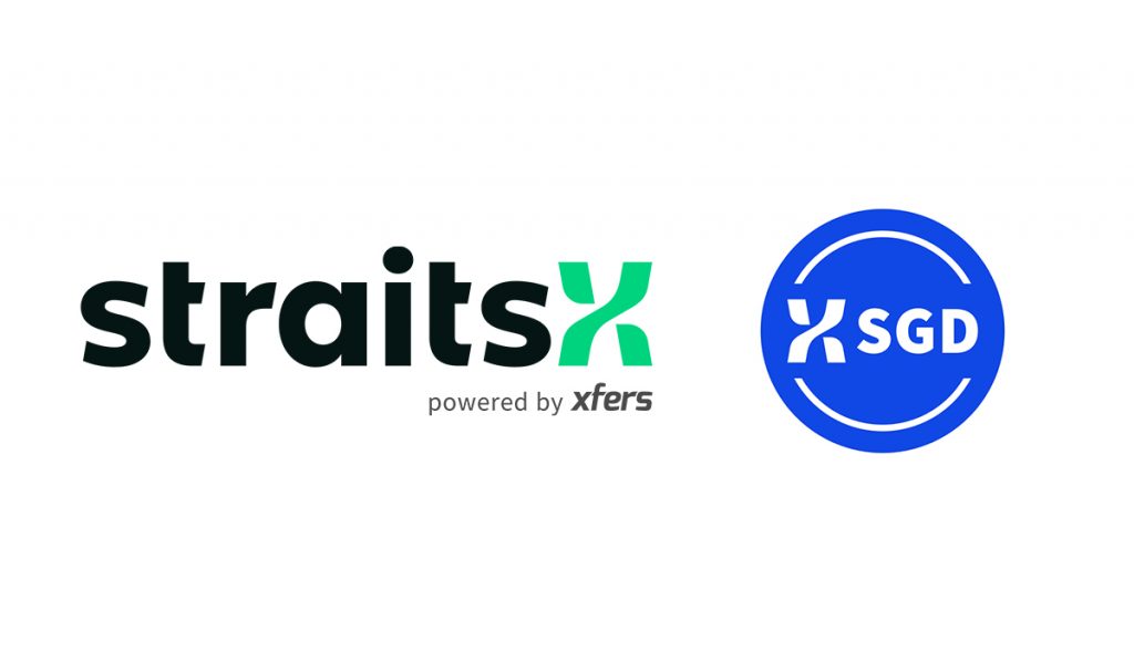 the new straitsX logo and XSGD stablecoin logo being shown in a single image