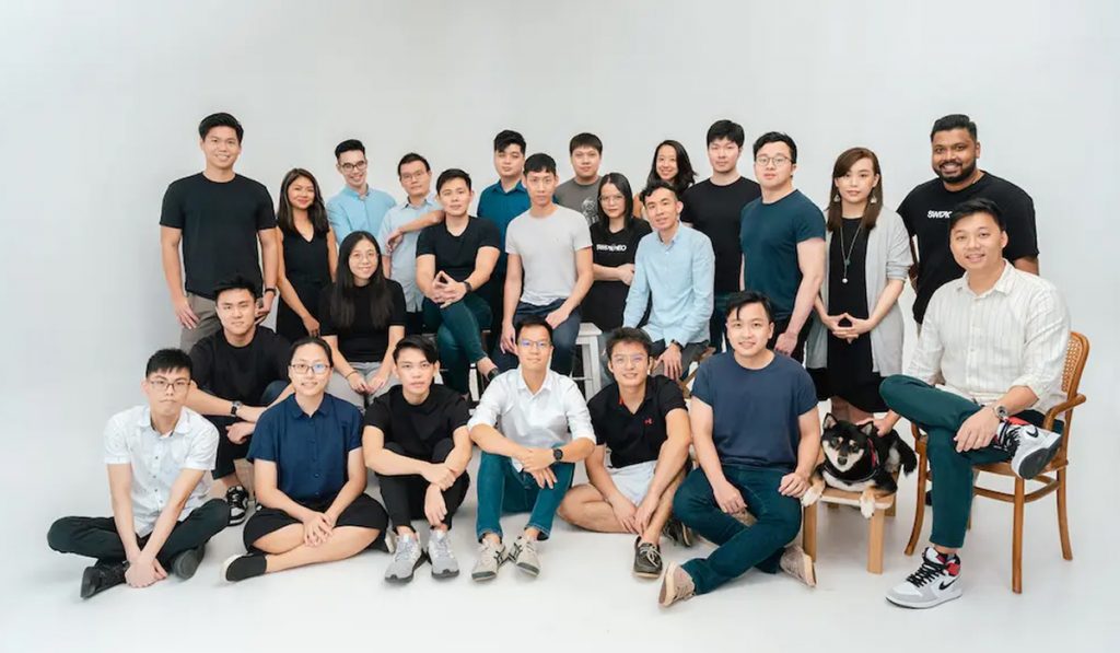 A group photo of the Switcheo Labs Team