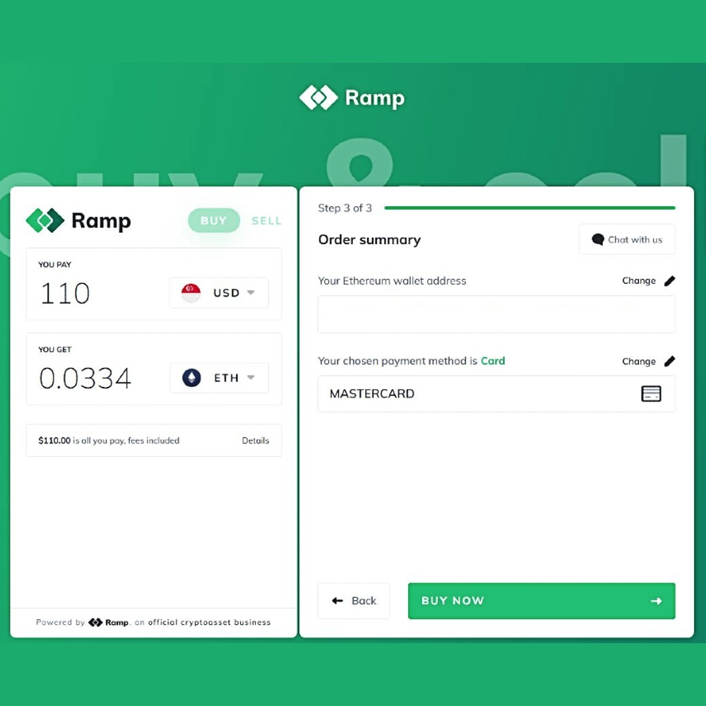 Step #6: Confirm your details, and the transaction is complete.