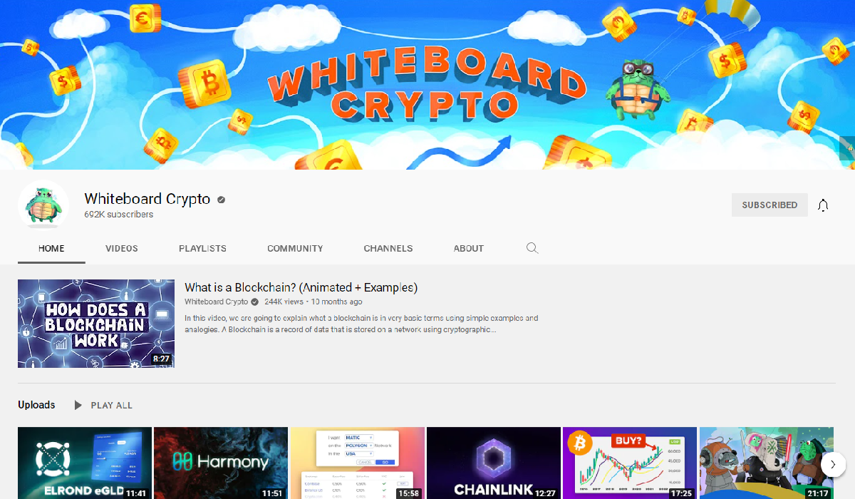 whiteboard crypto top crypto channels to follow on youtube