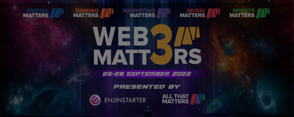 enjinstarter web3 matters event cover 2
