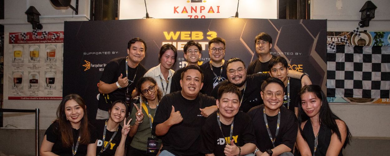 The DIFY Web3 PR Team at the Web3 Fiesta event